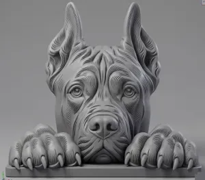 Boxer Aleman Bust