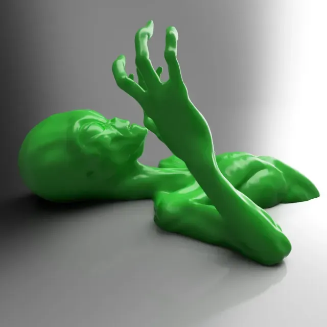 3D ALIEN WALL ART - PERFECT FOR HALLOWEEN! - *SUPPORT FREE* — Фото 5 из 9