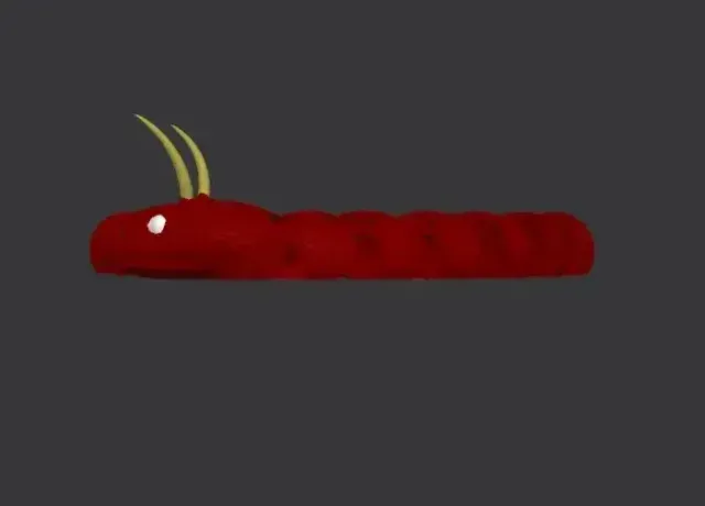 Articulated snake with horns 2.0! — Image 8 of 9