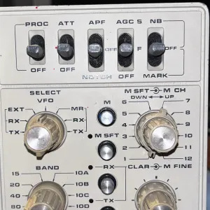 Knob UP/DOWN for old YAESU FT-107M & Sommerkamp FT-307CBM