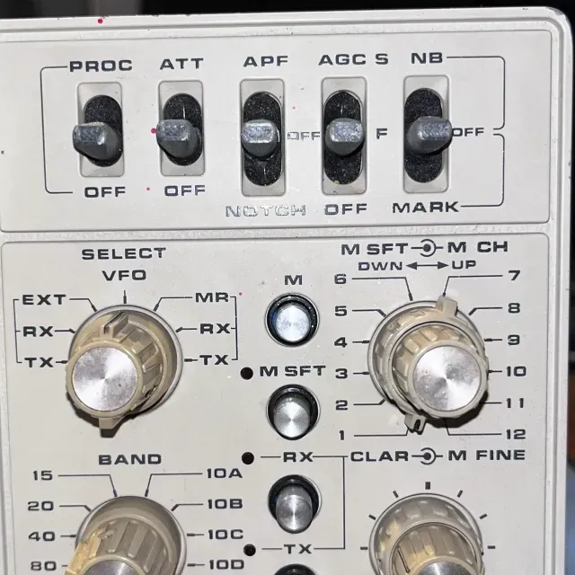 Knob UP/DOWN for old YAESU FT-107M & Sommerkamp FT-307CBM