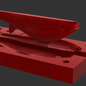 stompnose softbait version 3 150mm master plus mold