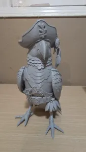 Parrot Pirate for Halloween