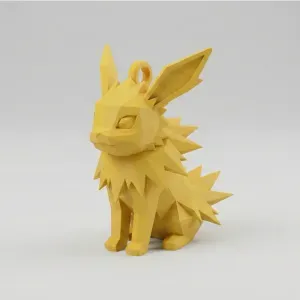 Low Poly Jolteon Keychain | #17