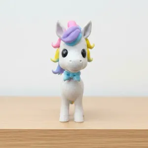 Cute Chibi Pony with Bow Tie