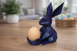 Easter bunny egg basket