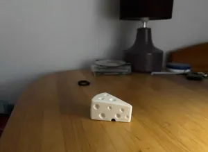 Cheese Wedge Miniature 3D Model
