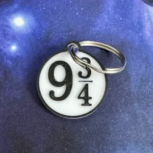 harry potter key ring 9 3/4