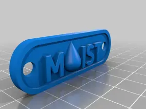 MoistCr1TiKaL Cr1TiKaL penguinz0 keychain and 3D logo