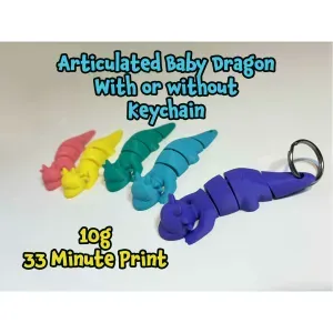 Articulated baby dragon