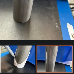 pipe cutting template 44,5/44,5 45