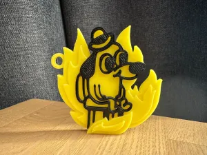 Fire Dog This is Fine Meme