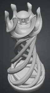 Rook+chess+piece+3d+model