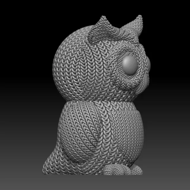Knitted Owl — Фото 6 из 9