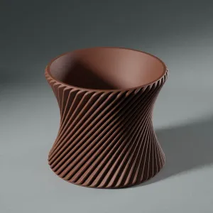 Vase 26029 | Turbine Spiral Vase Home Decor | Free STL