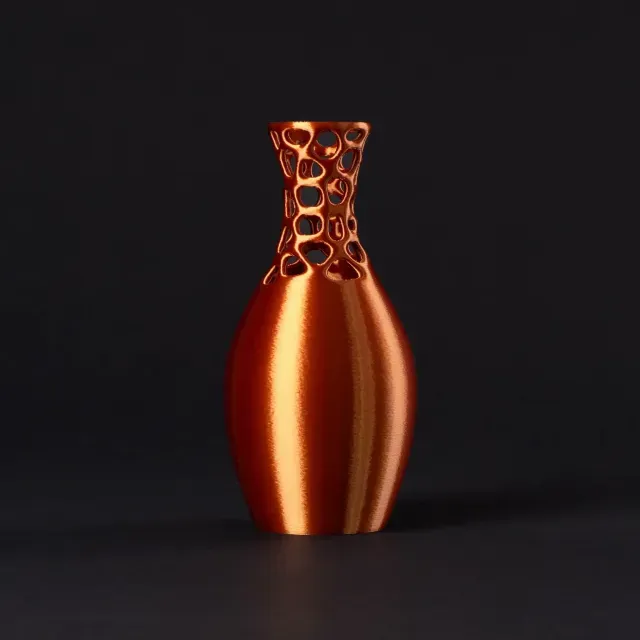 Decorative Vase with a touch of Voronoi