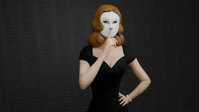 Volto Bianco Mask — Image 8 of 9