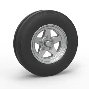Front tractor wheel Version 2 Scale 1:25