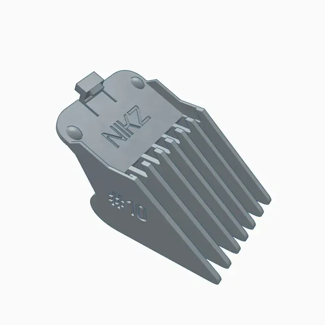 Hair Clipper Guard Comb 3D Custom Cutting Guide #10 – 32mm