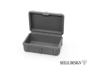 SNAP LATCH STORAGE BOX