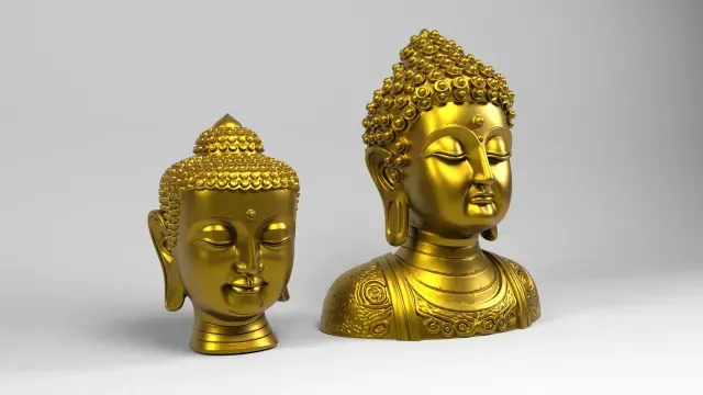 Buddha heads — Image 8 of 9