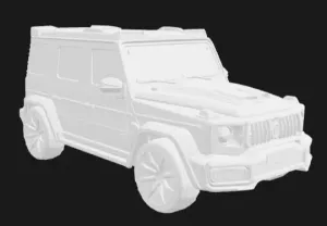 Mercedes Benz - G wagon model car (G class)
