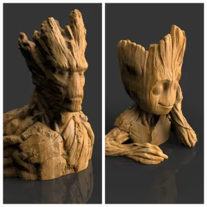 Groot bust Marvel