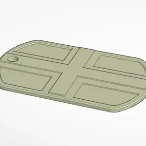 dog tag for the soldiers of the golden cross