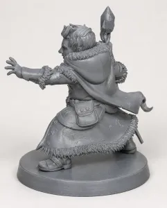 Frost Gnome Wizard for DnD - Magic Series