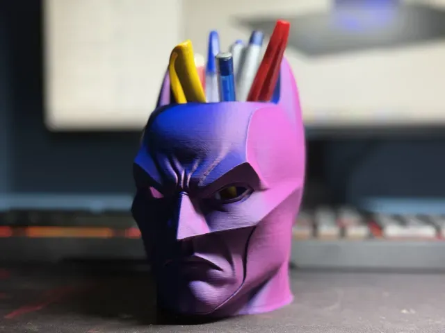 Batman pen holder
