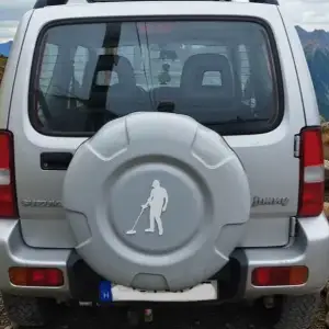 Metal Detector Hobby Logo – Mountable on Car