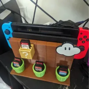Mario Nintendo Switch Dock - NS1, NS2, OLED