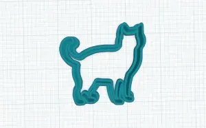Cute Cat Cookie Cutter