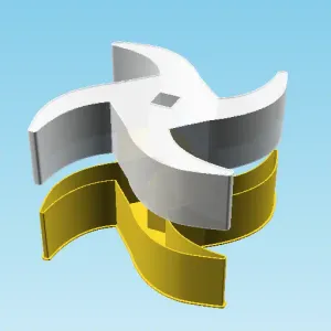 Shuriken 004E, nestable box (v2)