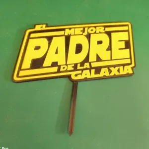 Topper El Mejor Padre de la Galaxia