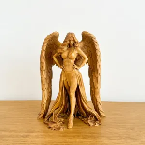 Angel girl statuette