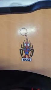 Spiderman 5 - Keychain - Your Name