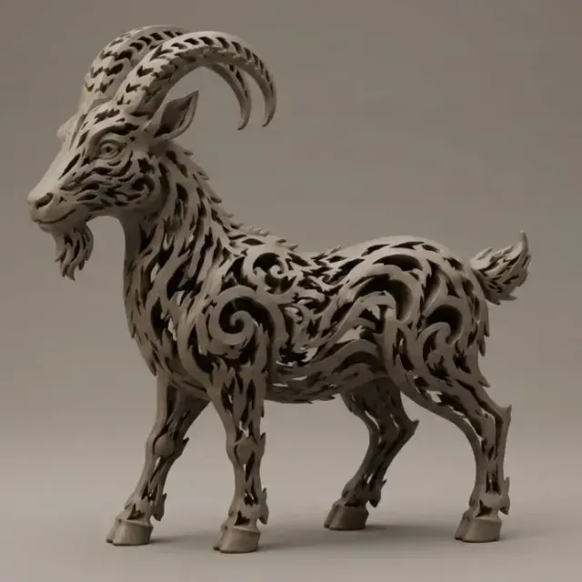 The fire goat is the symbol of the year 2027
