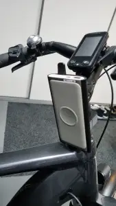 Samsung power bank holder for bike