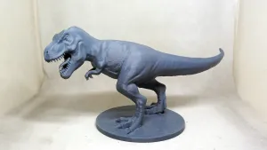 T-rex statue