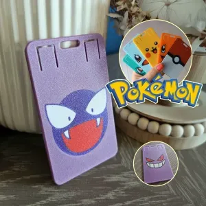 Pokémon ID card / badge holder Gastly
