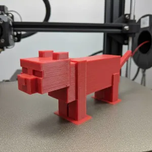 Minecraft cat