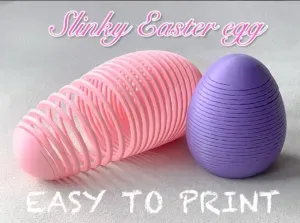 Slinky Easter Egg