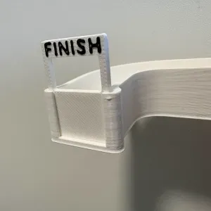 Marble track FINISH for DIY 14mm marble track