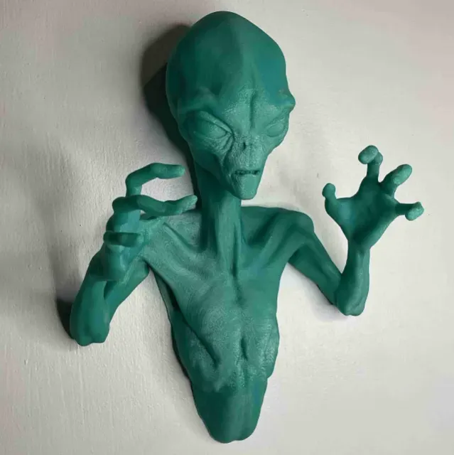 3D ALIEN WALL ART - PERFECT FOR HALLOWEEN! - *SUPPORT FREE* — Фото 9 из 9