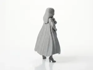 Hero Lady Figurine Female Character 3D Printable