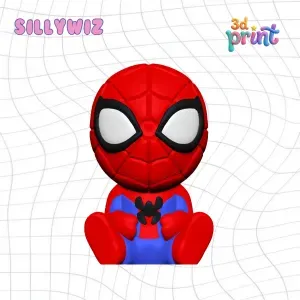 Spider Man - Peter Parker - Toy - Keyring Charm Support Free