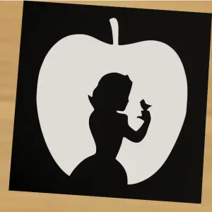 Snow White bird Apple Blancanieves