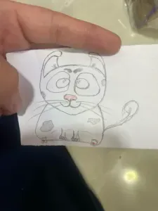 Kitty Keychain