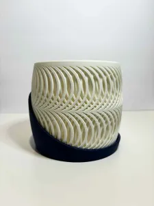 Double Wave Planter with drip tray (free to sell)
